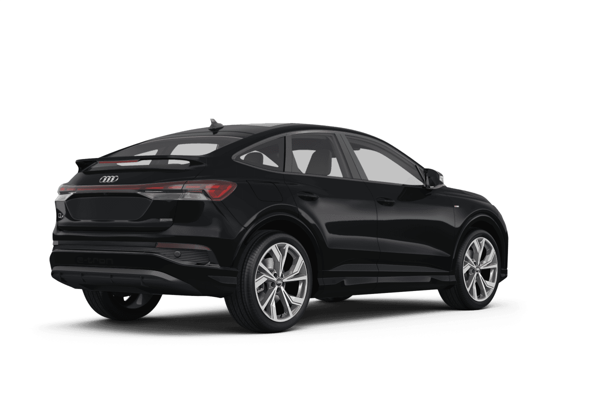 Audi Q4 e-tron Sportback - Back view Audi Q4 e-tron Sportback - Back view