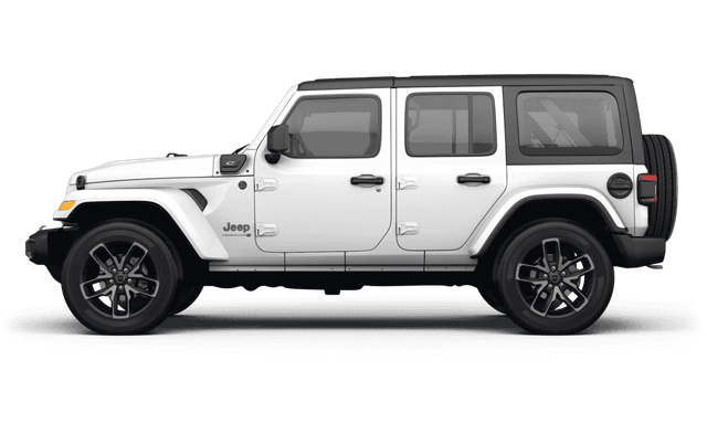 Jeep Wrangler - Side view Jeep Wrangler - Side view