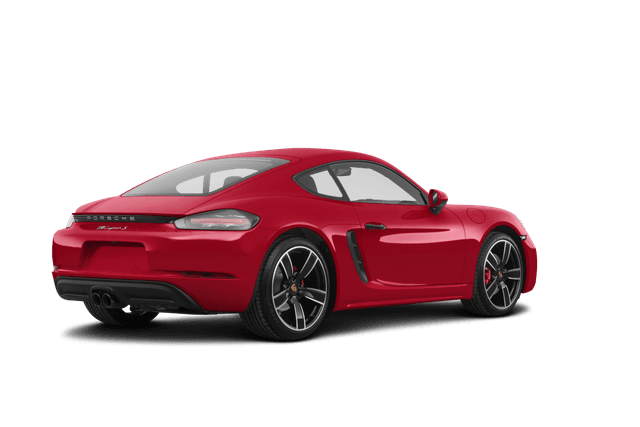 Porsche 718 Cayman - Back view Porsche 718 Cayman - Back view
