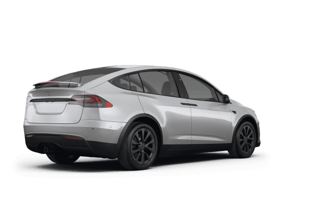 Tesla Model X - Back view Tesla Model X - Back view